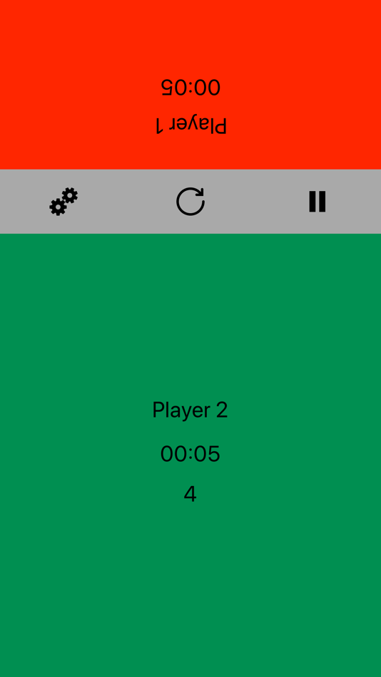 #3. Four Player Chess Clock (iOS) 由: Temur Samiev