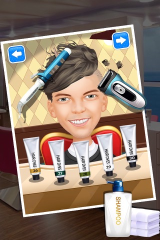 Messy Hair Salon - Girls Games for One Direction screenshot 2