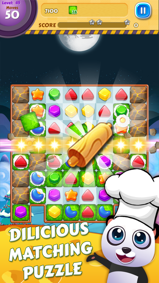 Panda Kitchen Story - Cookie Smash Match 3 - 1.0.8 - (iOS)