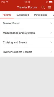 trawler boating forums iphone screenshot 3