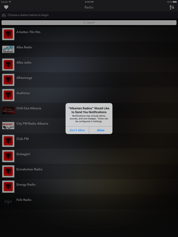 Screenshot #5 pour Albanian Radios