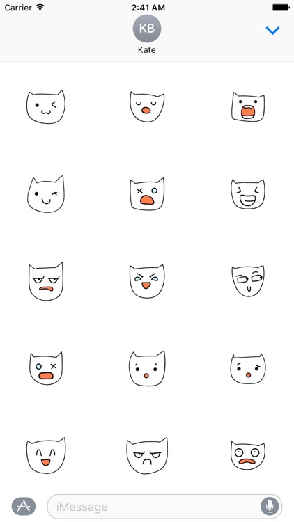 Doodle Cat Stickers