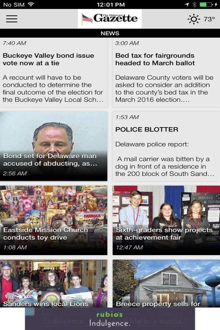 The Delaware Gazette screenshot 2