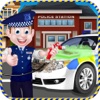 Crazy Police Car Wash