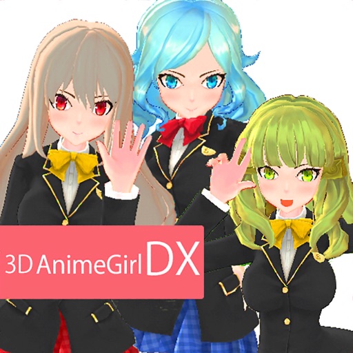 3DAnimeGirl DX DreamPortrait iOS App