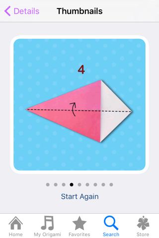 Periwinkle Origami screenshot 4