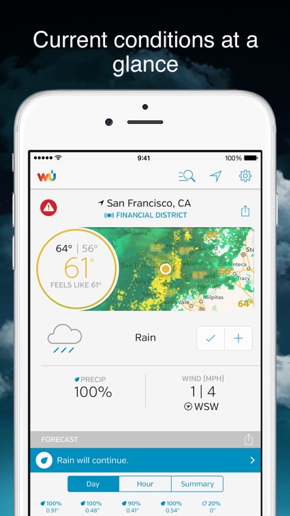 Weather Underground: Forecast screenshot-0