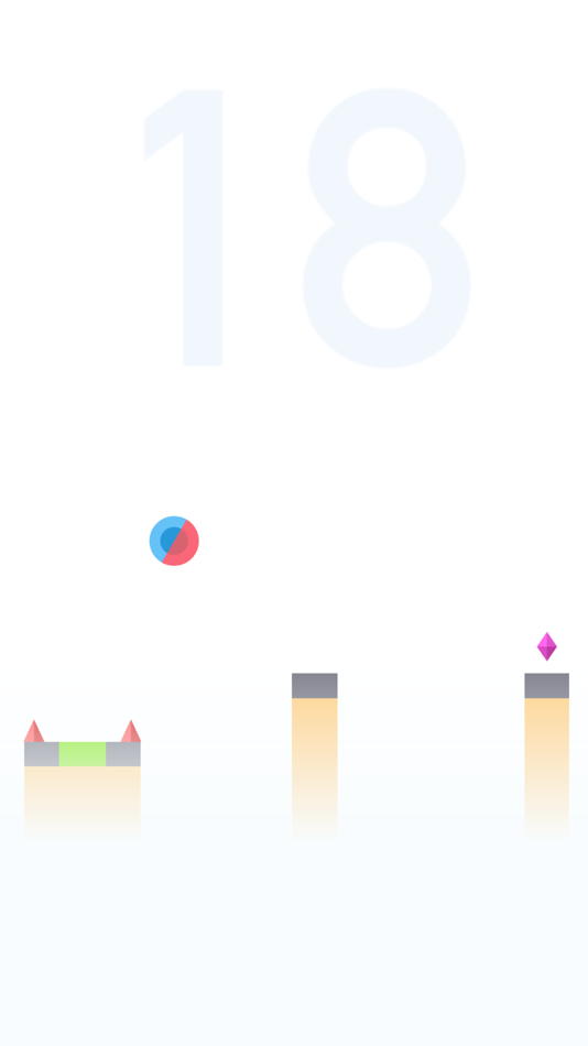 #3. Bouncing Ball 2 (iOS) 由: Ketchapp