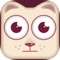 Cat Match Game for kids, Memory training exercises that attempt to select an image with the same face if not properly synchronized image is lost