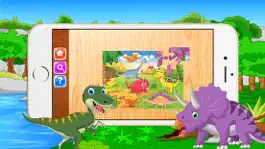 Game screenshot Dinosaur Jigsaw Puzzle Toddler Kids Dino Game Free mod apk