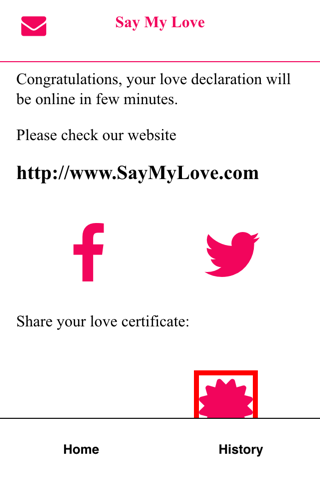 Love Declaration - Say My Love screenshot 3