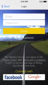 Plext: License Plate Messaging screenshot #1 for iPhone