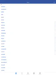 oxford vocabulary 3000 - quiz, flashcard iPad Captures Décran 1