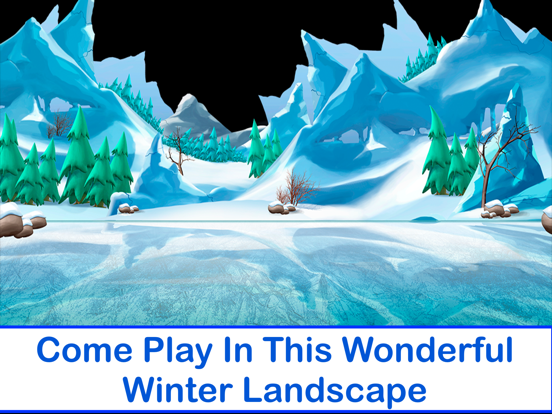 Princess Frozen Runner Game iPad app afbeelding 1