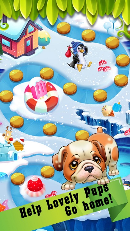 Jungle Juice clash -The Pups hero on garden puzzle screenshot-3