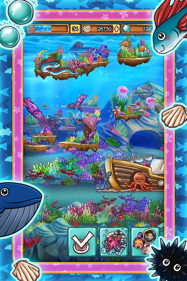 Aquarium Island: Build kingdoms of ocean life screenshot 4