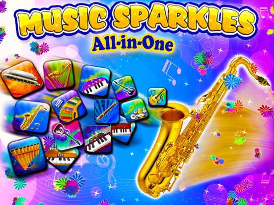 Music Sparkles iPad app afbeelding 3