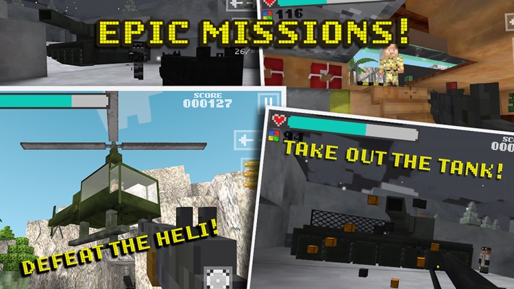 Block Gun Pixel Wars 3D: Team Strike