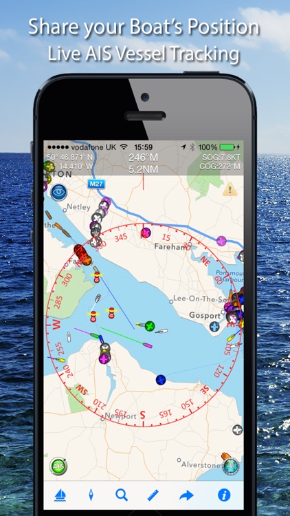 Boat Beacon - AIS Marine Navigation screenshot-0