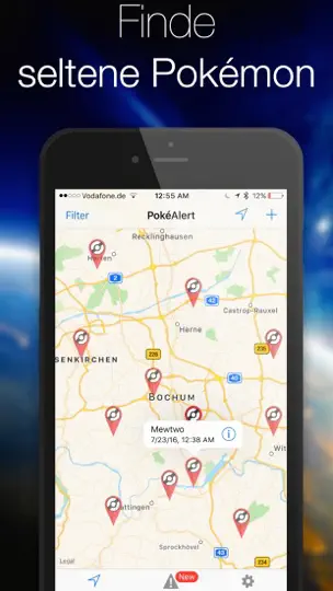 Screenshot von PokéAlarm - Push Benachrichtigungen, Cheat Und Radar Für Pokémon GO GRATIS auf dem iPhone 2