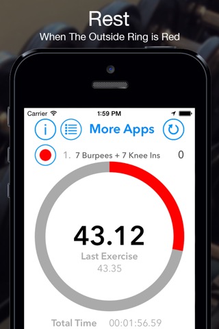 HIIT Timer - Free High Intensity Interval Training Stopwatch for Circuit Training, CrossFitのおすすめ画像2