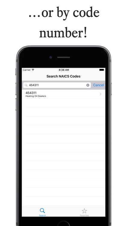 NAICS Code Lookup