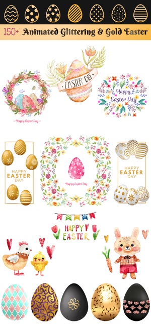 Glittering & Gold Easter Day