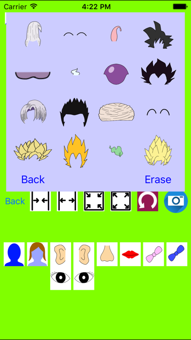 Screenshot #2 pour CharacterMaker for Dragon Ball