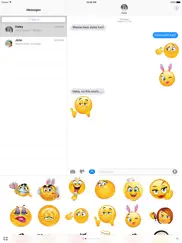 adult emoji - dirty emoticon stickers for imessage iPad Captures Décran 2