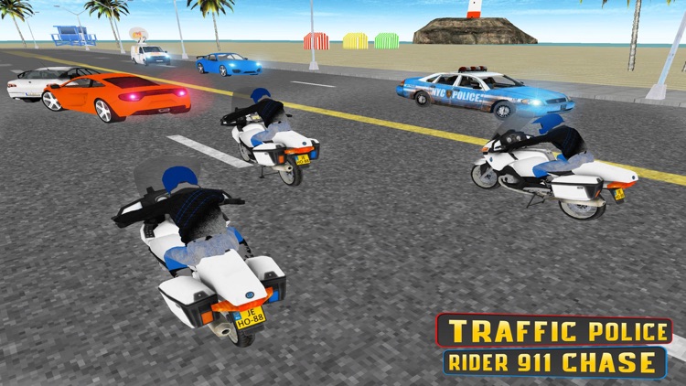 Traffic Police Rider 911 Chase Simulator