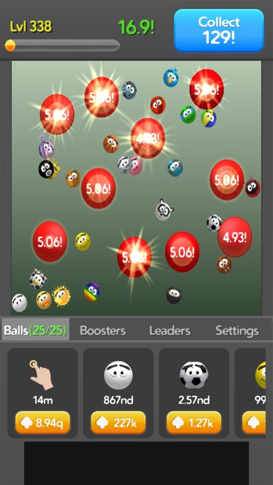 Screenshot #2 pour Tap Balls - Clicker Game