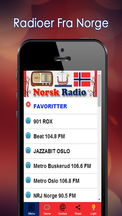 Radio Norge - Radios Norway - Norsk Stations