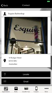 Esquire Barbershop app screenshot #2 for iPhone