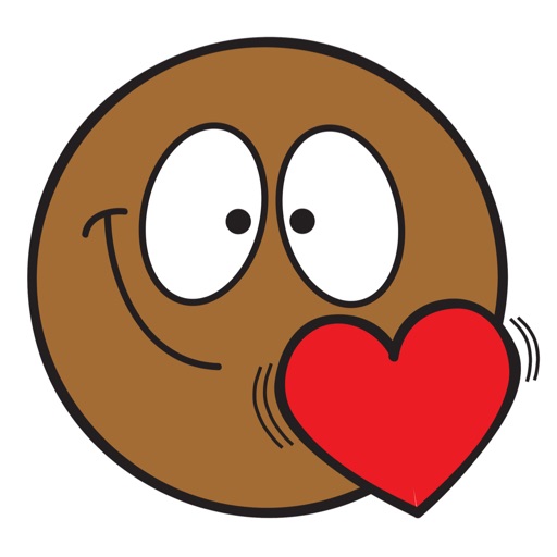 Ochat: Brown Smiley & Emoji Stickers for iMessage
