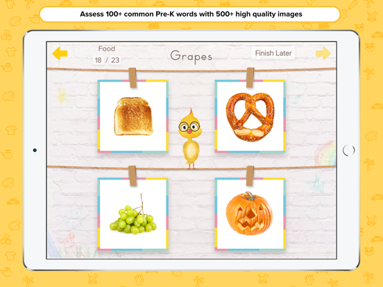 Screenshot #4 pour First Words Checklist - Vocab Assessment for Pre-K