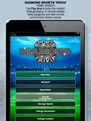 diamond sports trivia iPad Captures Décran 1