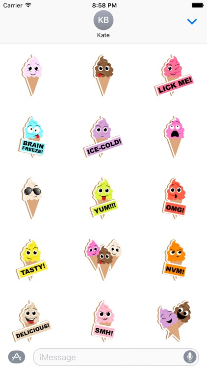 Ice Cold Ice Cream Cones