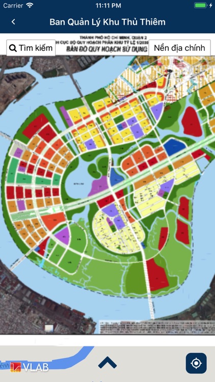 Thông tin quy hoạch Thủ Thiêm