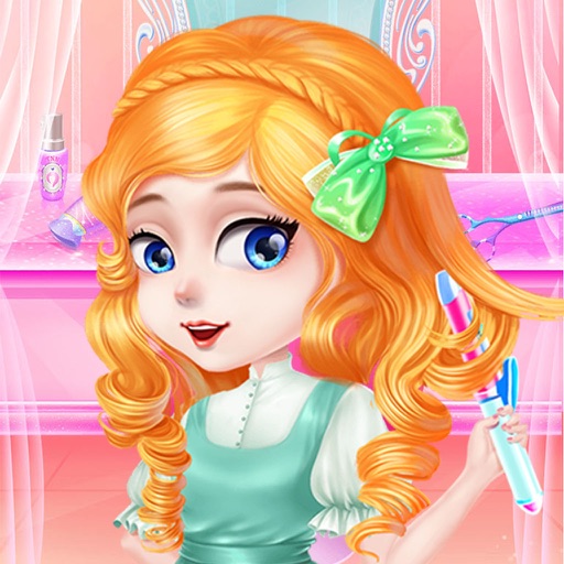 Girl Hair Salon -  Fun Kids games iOS App