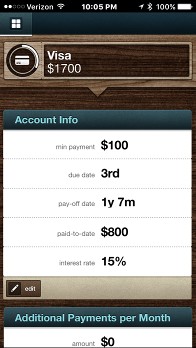 Debt Snowball+ Screenshot