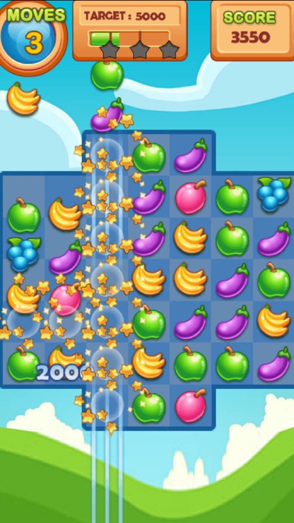 Fruit Crush Swipe Blast screenshot-3
