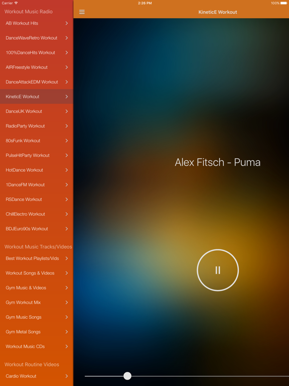 Screenshot #4 pour Workout Music Free - Best Workout Songs, Playlists & Exercise Tips