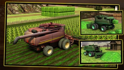 Silage Transporter Tractor Farmig Simulation iPhone screenshot