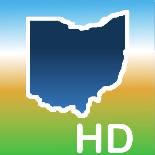 Aqua Map Ohio Lakes GPS HD