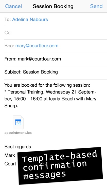 Bobclass - Appointment scheduling, client tracking screenshot-4