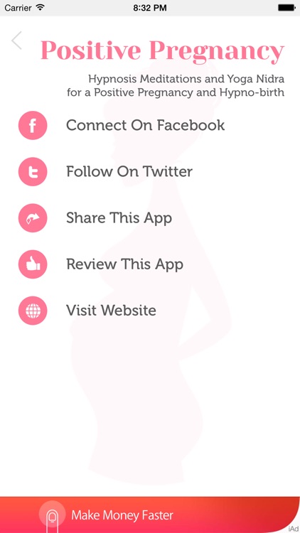 Positive Pregnancy: Hypnobirthing Meditations screenshot-4