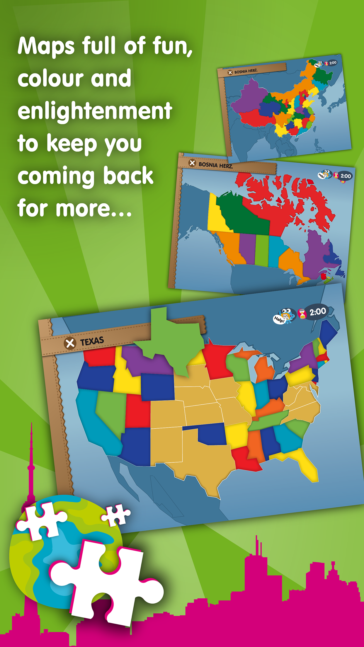 Planet Geo - Fun Games of World Geography for Kids