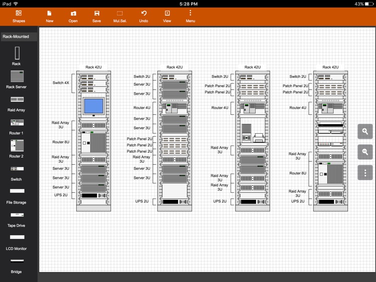Flowdia Lite - Flowchart, BPMN & Network Diagram screenshot-4