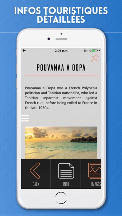 Screenshot #3 pour Tahiti Guide de Voyage avec Cartes Offline