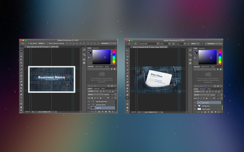 Business Card Template thumbnail 1